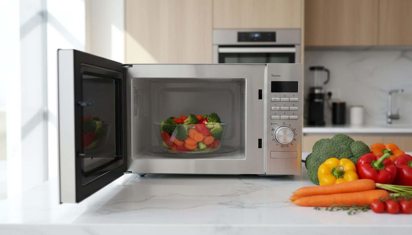 전자레인지가 영양소를 파괴한다? 마이크로파 조리의 과학적 진실